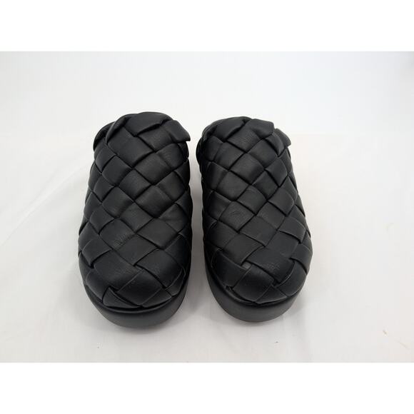 Circus NY by Sam Edelman Julieta Woven clog in Black Size 5 Platform Preppy - Picture 7 of 7